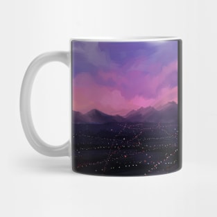 City Of Dreams Digital Painting Mug